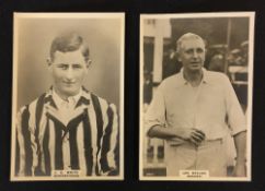 Cricket - Somerset Cricket Phillips 'Pinnace' premium Photocards J. C. White and Len Braund. (2)
