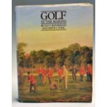 Henderson, Ian and Stirk, David signed - "Golf in the Making" 1st ed. 1979 signed by both authors to