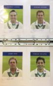 Cricket - Signed Photocards and Ephemera including 29 signed photocards including Ben Smith, Steve