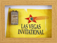 Bruce Lietzki - Rare 1994 Las Vegas PGA Invitational Golf Tournament official players money clip