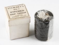 Stewart's Pitched Golf Thread - in makers original box and still in cellophane wrapper - c/w