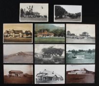Collection of 10x Asian Golf Club postcards from 1904 onwards to incl Nasik GC Bombay, Royal