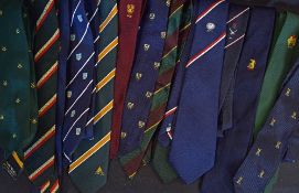 Cricket - Selection of Assorted Cricket Ties including Devon Tour 1965, Netherfield CC, B.C.C.,