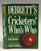 Cricket - Signed Debrett's Cricketers' Who's Who Book containing signatures throughout including