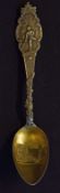 Lacrosse - Sterling Silver Lacrosse Tea Spoon with lovely embossed handle depicting Lacrosse
