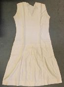 Tennis - 1930s Silk Tennis Dress comes with tissue and box, no labels apparent