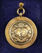 1955 Yorkshire Amateur Golf Championship Winners Medal - engraved on the reverse "Amateur