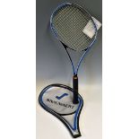 Tennis - Unique Design 1983 Snauwaert 'Ergonom' Tennis Racket a graphite tennis racket with original