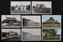 Collection of 8x South America and West Indies golf club postcards from 1914 onwards - to incl