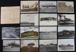 Collection of 14x Africa Golf Club postcards from 1920's onwards to incl St Vincent, Port Elizabeth,