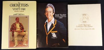 Cricket - Signed The Lord's Taverners Sticky Wicket Book signed to inside page by the England