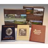 Dr. Alister Mackenzie and Donald Ross golf books (4) - to incl "Dr Alister Mackenzie - The Life