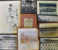 Group of Assorted Cricket Photographs and Prints mostly team and player photographs including M.C.C.