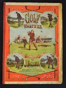 Early Vic decorative golf sheet music with Musselburgh Links scene to the cover c1880/90s - titled