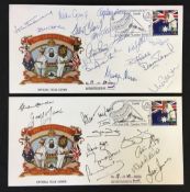 Cricket - 1988 200th Anniversary England v Australia Test Match First Day Covers limited edition