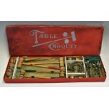 Table Croquet - Spear's Games Early 20th Century 'Table Croquet' appears all boxed, includes