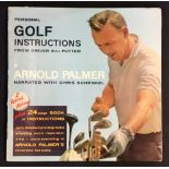 Arnold Palmer "Personal Golf Instructions" double record album c/w 24p Instruction book - covers