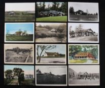 Collection of 11x Canadian Golf Club postcards from 1910 onwards - Balley Haley GC St John's