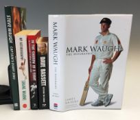 Cricket - 3 Signed Australian Cricket Books My Autobiography Shane Warne, Mark Waugh the biography