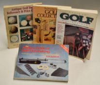 Golf Collecting Reference Books - 2x signed (4) - to incl John and Mort Olman-"The Encyclopaedia