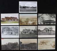 Collection of 9x Australasia Golf Club postcards from 1907 onwards to incl Golf Links and "St