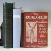 Cricket - Three Early 20th Century Cricket Books including Great Batsman, Their Methods at a