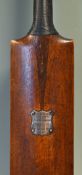 Cricket - Gunn & Moore Cricket Bat 'The Cannon' with 1892 Presentation Shield engraved 'YDCC