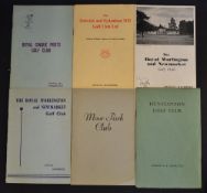 Golf Club Handbooks Norfolk, London and South East (6) by Robert H.K Browning, E.M Cockell,