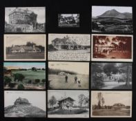 Collection of 10x European golf club and golf links postcards from the early 1900's onwards - Knocke