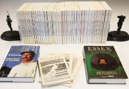 Cricket - 1970's to 1990's Essex County Cricket Club Yearbooks 1977 to 1997, including some