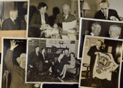 Selection of Press Photographs of Vice President John Garner - all stamped to reverse with notes