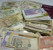Large Quantity of Assorted World Banknotes to include Holland, Spain, Greece, Philippines, China,