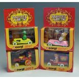 1979 Corgi Toys 'Muppet Show' Models to include Kermit 2030, Miss Piggy 2032, Animal 2033 and Fozzie