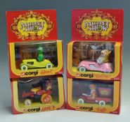 1979 Corgi Toys 'Muppet Show' Models to include Kermit 2030, Miss Piggy 2032, Animal 2033 and Fozzie