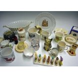 Mixed Selection of Vintage China to include 1920s Ceramics, coffee cans, cups, toast rack,