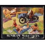 Sunbeam Motor Cycles For 1935 Sale Catalogue - A fine 24 page Sales Catalogue, illustrating and