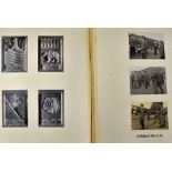 WWII - German Luftwaffe Photo Album of Bad Aibling - dedicated and signed by Captain and Staff