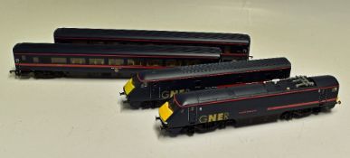 OO Gauge Hornby R2002-LN-02 GNER 225 Train Class 91 'Scottish Enterprise' 91003 4 car set comes