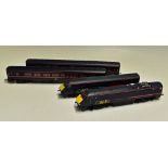 OO Gauge Hornby R2002-LN-02 GNER 225 Train Class 91 'Scottish Enterprise' 91003 4 car set comes