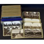 WWI Stereoscope Cards - c.1920s depict scenes from The Great War, by Realistic Travels, London,
