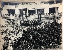 India - Sikhs at Amritsar c.1900 - Large early photograph showing a group of Sikh warriors