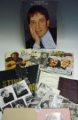 Paul Simon - Concert Programme plus song Books with Radio Luxemburg DJ autographs, plus other