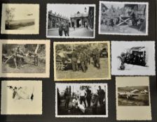 WWII 'Reichsarbeitsdienst' Reich Labour Force Photo Album - includes approx. 130 black and white