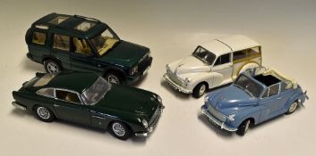 Selection of 1:18 Scale Diecast Models to include AUTOart Aston Martin DB5, Minichamps Morris