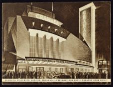 Entertainment - Opening of The Granada Cinema at Woolwich. 20th April 1937 Souvenir Publication - An