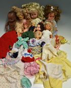 Mixed Selection of Toy Dolls to include Barbie, Ken, Simba, plus a selection of various clothing,