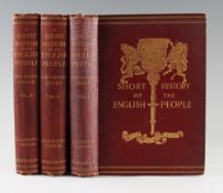 Mixed Selection of Books to include 'Short History of the English People' Books - by J. R. Green