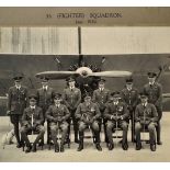 No 56 (Fighter) Squadron Photograph - dated June 129 - depicts Air Marshal Sir Alan Lees Officer
