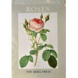 1954 Pierre-Joseph Redoute 'Roses' selected and introduced by Eva Mannering, The Ariel Press London,