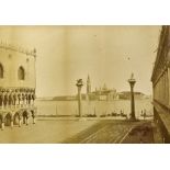 6x c.1870 Photographs of Venice depicts some beautiful architectural and water scenes, all framed,